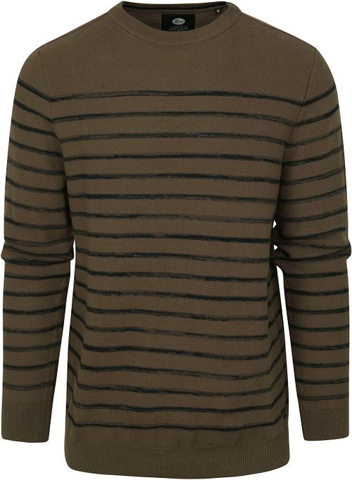 Petrol Sweater Streifen Dunkelgrün Product