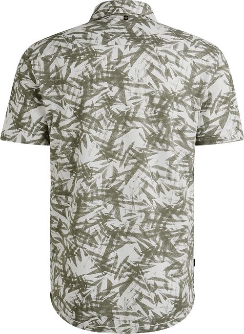 PME Legend Short Sleeve Hemd Druck Grün Product / Achterkant