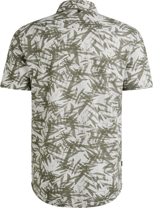 PME Legend Short Sleeve Shirt Print Green Product / Achterkant