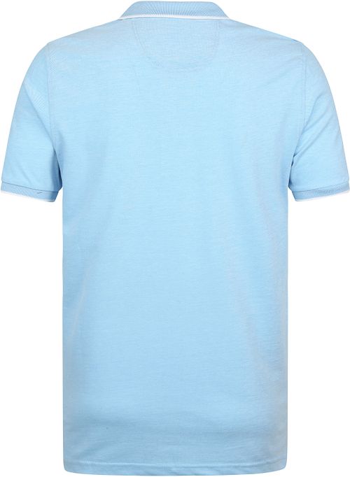 Suitable Oxford Polo Light Blue Product / Achterkant