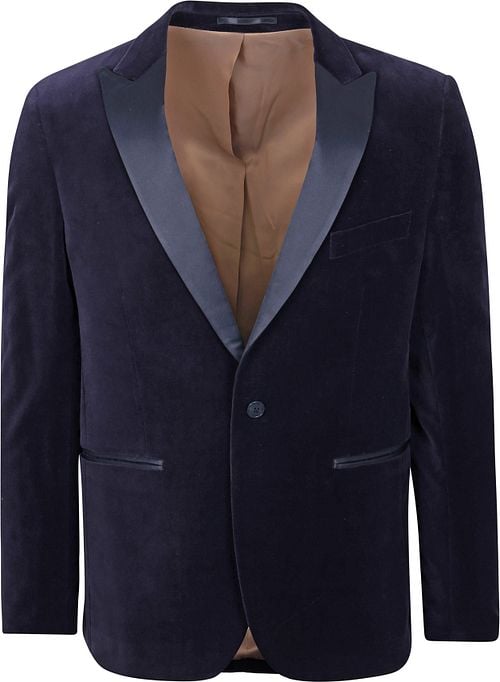 Suitable Smoking Blazer Velvet Navy Product