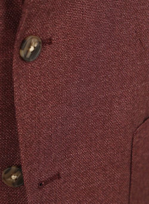 Blazer Suitable Leek Structure Bordeaux Product / Detail