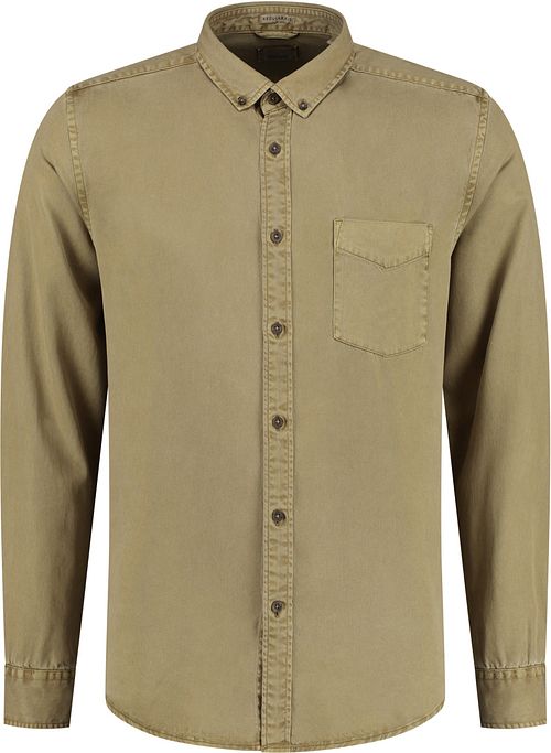 Dstrezzed Shirt Garment Dyed Tencel Khaki Product