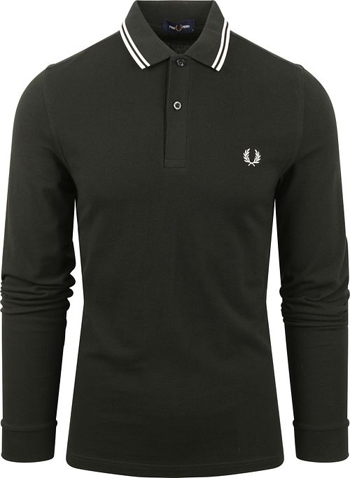 Fred Perry Longsleeve Polo Dark Green T50 Product