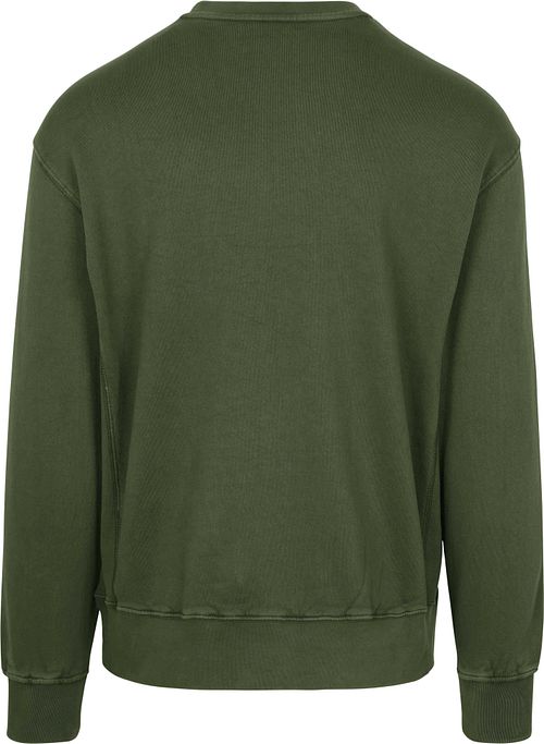 Levi's Sweater Authentic Logo Olive Green Product / Achterkant