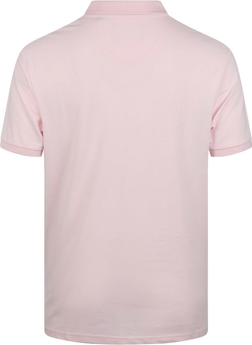 Lyle and Scott Poloshirt Rosa Product / Achterkant