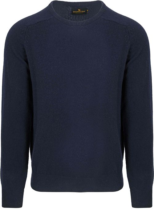 Steppin' Out Pullover Lammwolle Navy Product