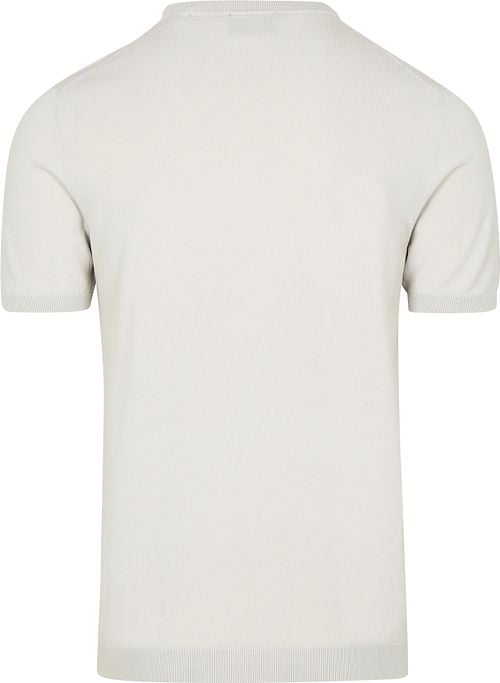 Suitable Knitted T-shirt Wap Ecru Product / Achterkant