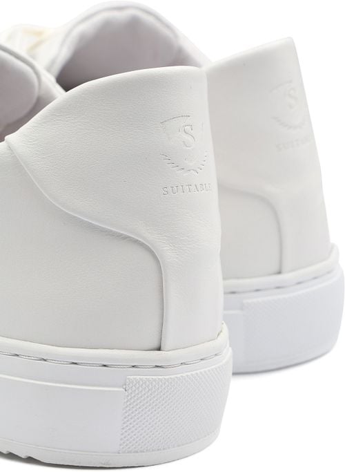 Suitable Nubuck Skave Sneaker Wit Product / Detail
