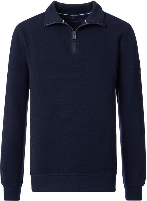 Casa Moda Pull Demi-Zip Sweat Marine Product