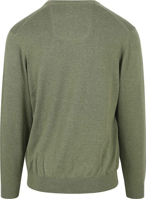 Casa Moda Pullover Army Grün Product / Achterkant