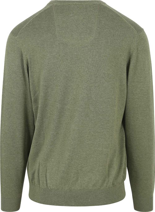 Casa Moda Pullover Army Groen Product / Achterkant