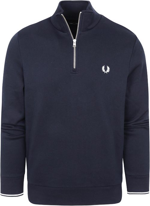 Fred Perry Half Zip Pullover Navy Blau Product