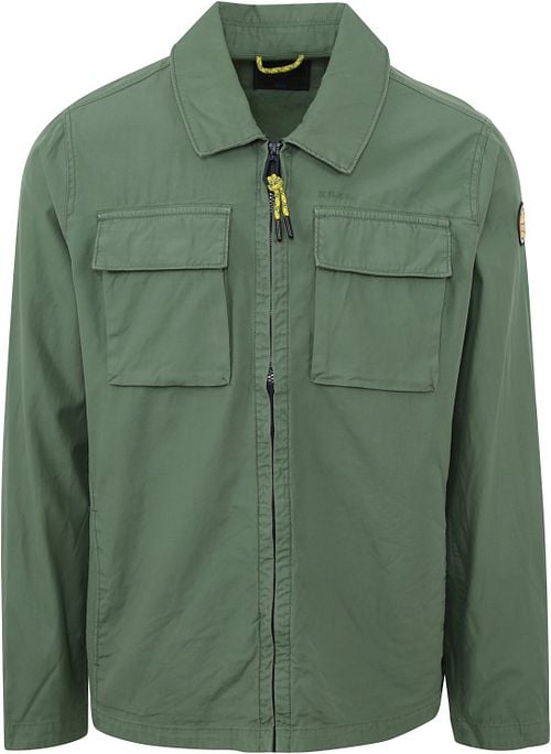 NZA Turakina Overshirt Groen Product