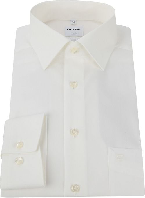 OLYMP Chemise Luxor Coupe Confort Sans Repassage Ecru Product