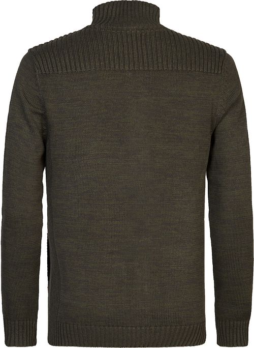 Petrol Cardigan Elim Dark Green Product / Achterkant