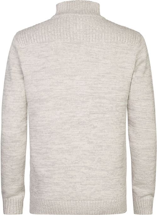 Petrol Cardigan Elim Greige Product / Achterkant