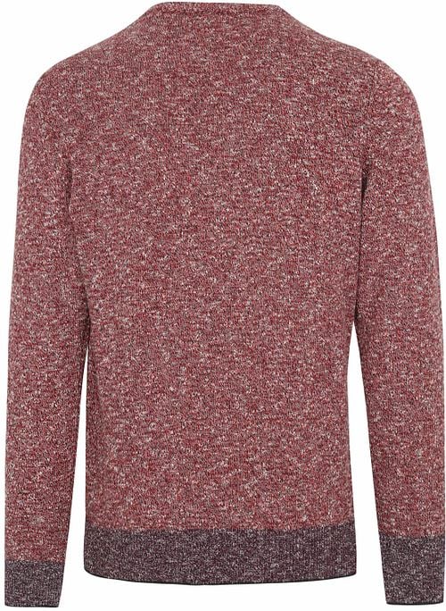 Scotch and Soda Pullover Rood Melange Product / Achterkant
