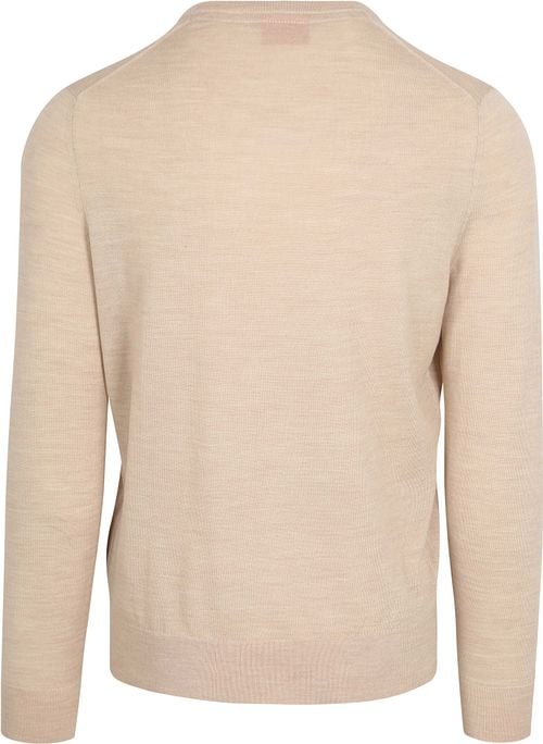 Suitable Merino Pullover Ecru Product / Achterkant