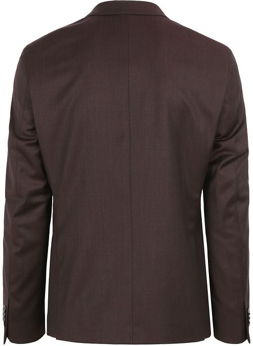 Suitable Slim-Fit Herrenanzug Bordeaux Product / Achterkant