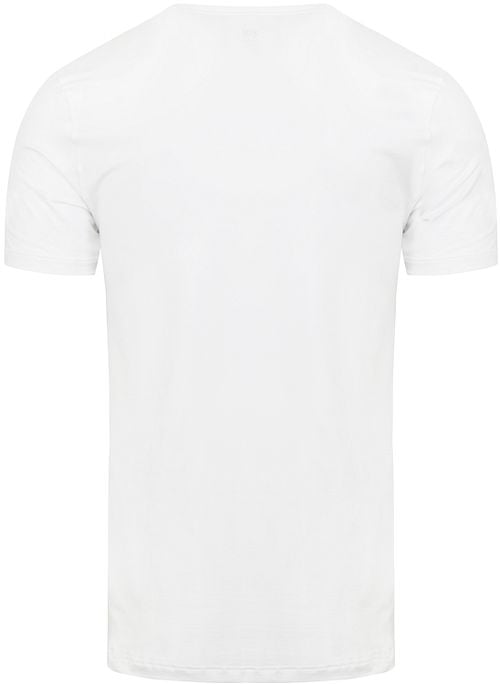 Mey Dry Cotton O-Ausschnitt T-Shirt Weiß Product / Achterkant