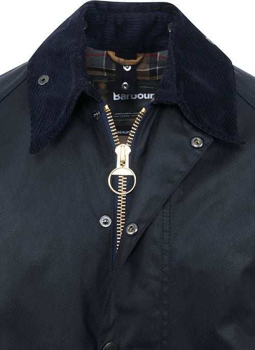 Barbour Beaufort Wachsjacke Dunkelblau Product / Detail