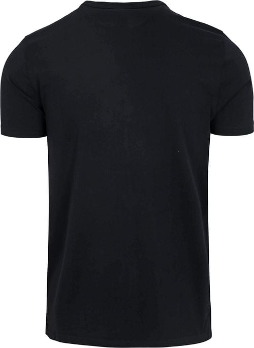 Profuomo T-Shirt Navy Product / Achterkant