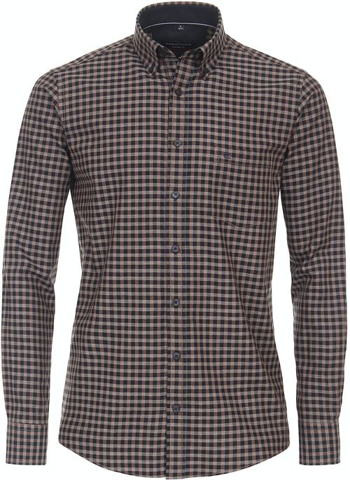 Casa Moda Casual Shirt Checks Brown Product