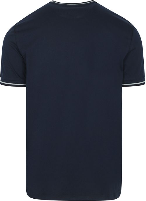 Fred Perry T-shirt Twin Tipped M1588 marine Product / Achterkant