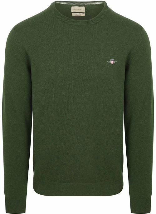 Gant Pullover Lambswool Moss Green Product