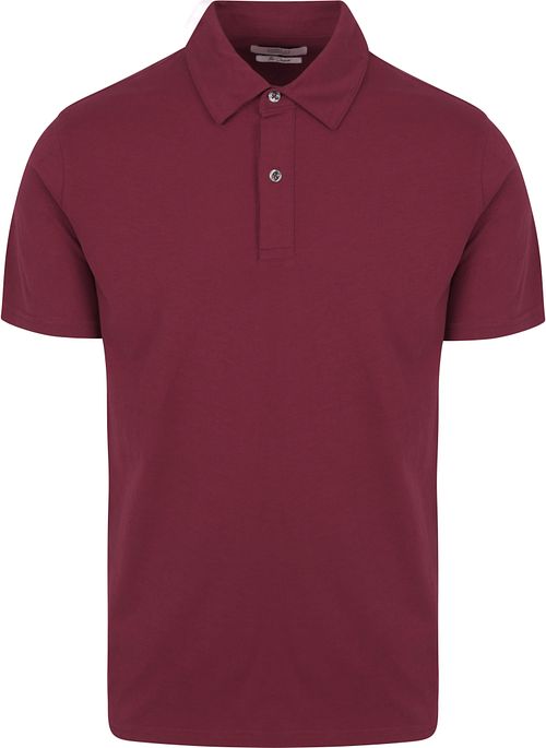 King Essentials The James Polo Shirt Burgundy Product