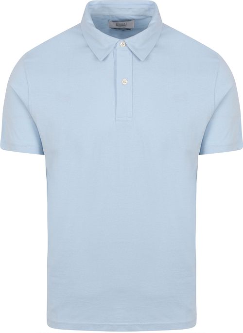 King Essentials The James Polo Shirt Light Blue Product