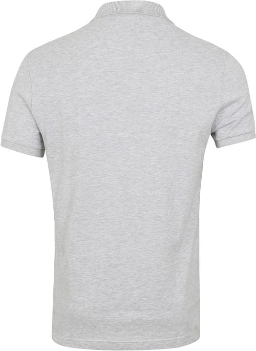 Lacoste Poloshirt Light Grey Product / Achterkant