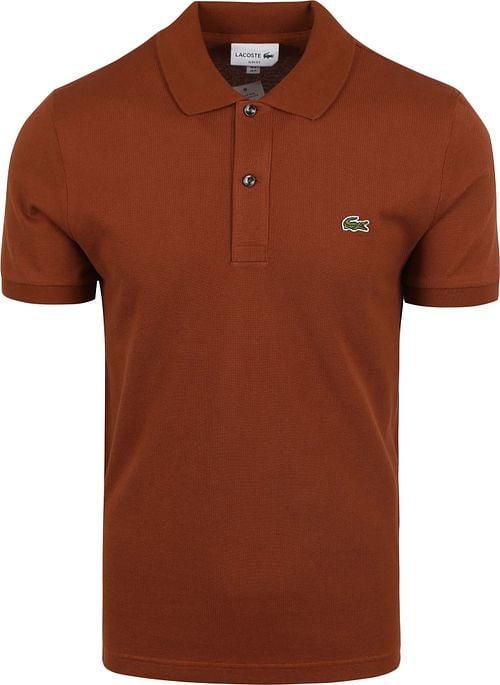 Lacoste Polo Shirt Pique Rust Brown Product
