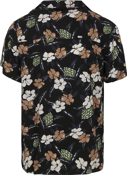 BOSS Beach Shirt Flower Black Product / Achterkant