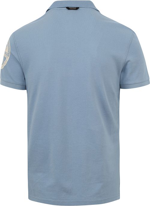 Napapijri Polo Amundsen Hellblau Product / Achterkant
