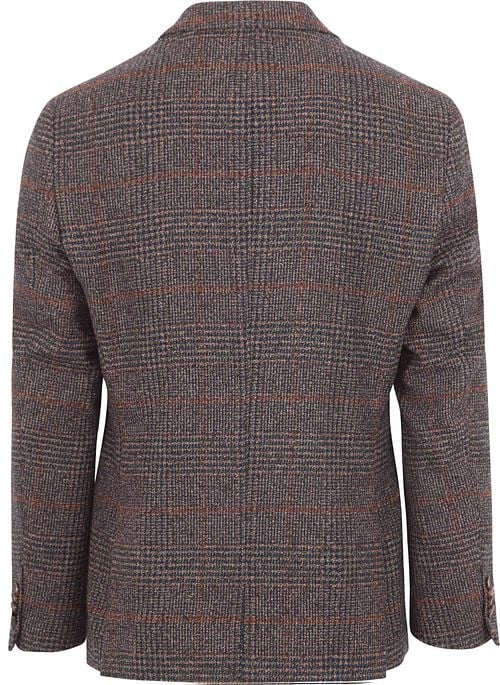 Suitable Colbert Heleen Ruit Bruin Product / Achterkant