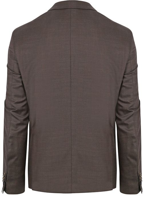Suitable Suit Strato Wool Brown Product / Achterkant