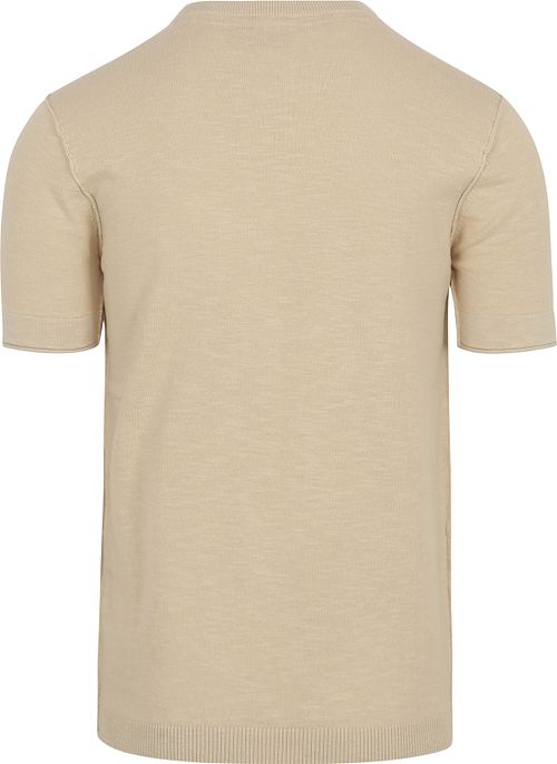 No Excess Knitted T-Shirt Ecru Product / Achterkant