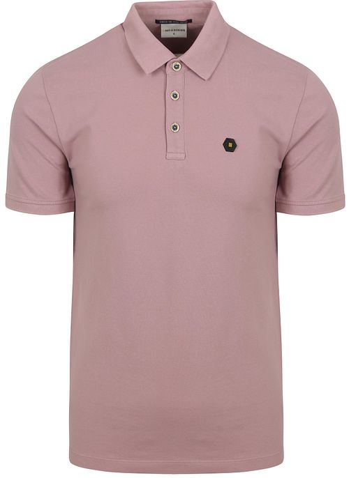Polo No-Excess Piqué Mauve Product