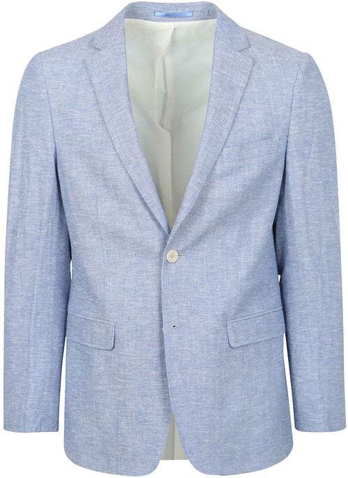 Suitable Blazer Linen Panama Light Blue Product