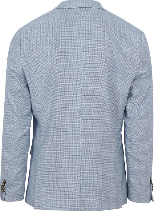 Suitable Sports Jacket Grou Print Light Blue Product / Achterkant