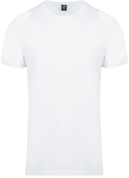 Suitable Obambo T-Shirt Col Rond Blanc Lot de 6 Product