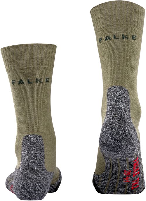 Falke TK2 Explore Hikingsocks Olive Green Product / Achterkant