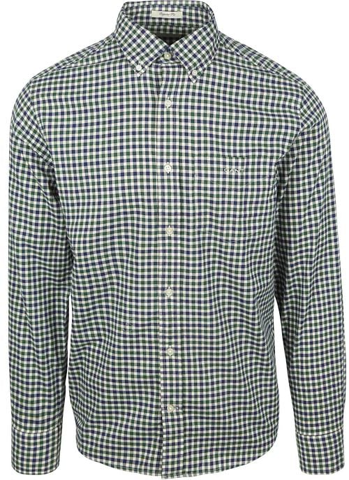 Gant Casual Shirt Twill Plaid Green Product
