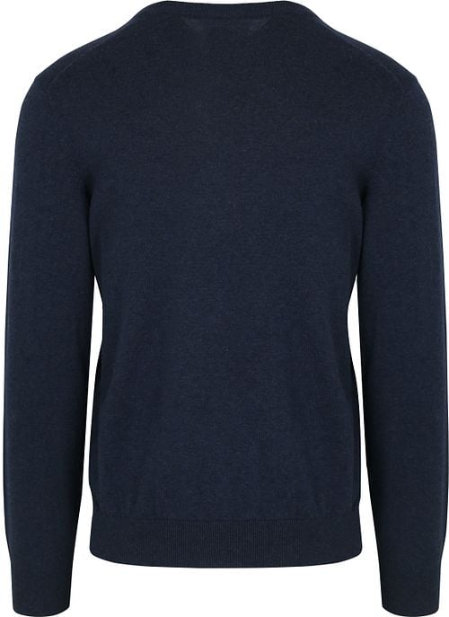 Gant Pullover V-Neck Jeans Blue Product / Achterkant