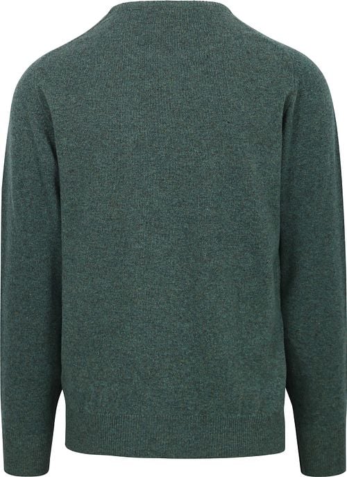 William Lockie Lamswol Moorland Groen Product / Achterkant