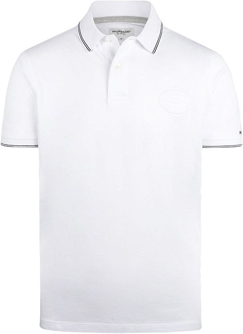 McGregor Polo Shirt Tipping White Product