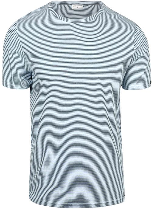 No Excess Stripes T-Shirt Light Blue Product