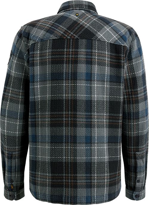 PME Legend Overshirt Dobby Checks Black Grey Product / Achterkant
